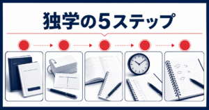 独学の勉強手順【5ステップ】